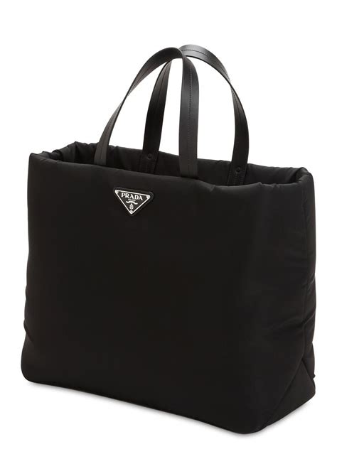 prada puffer tote bag.